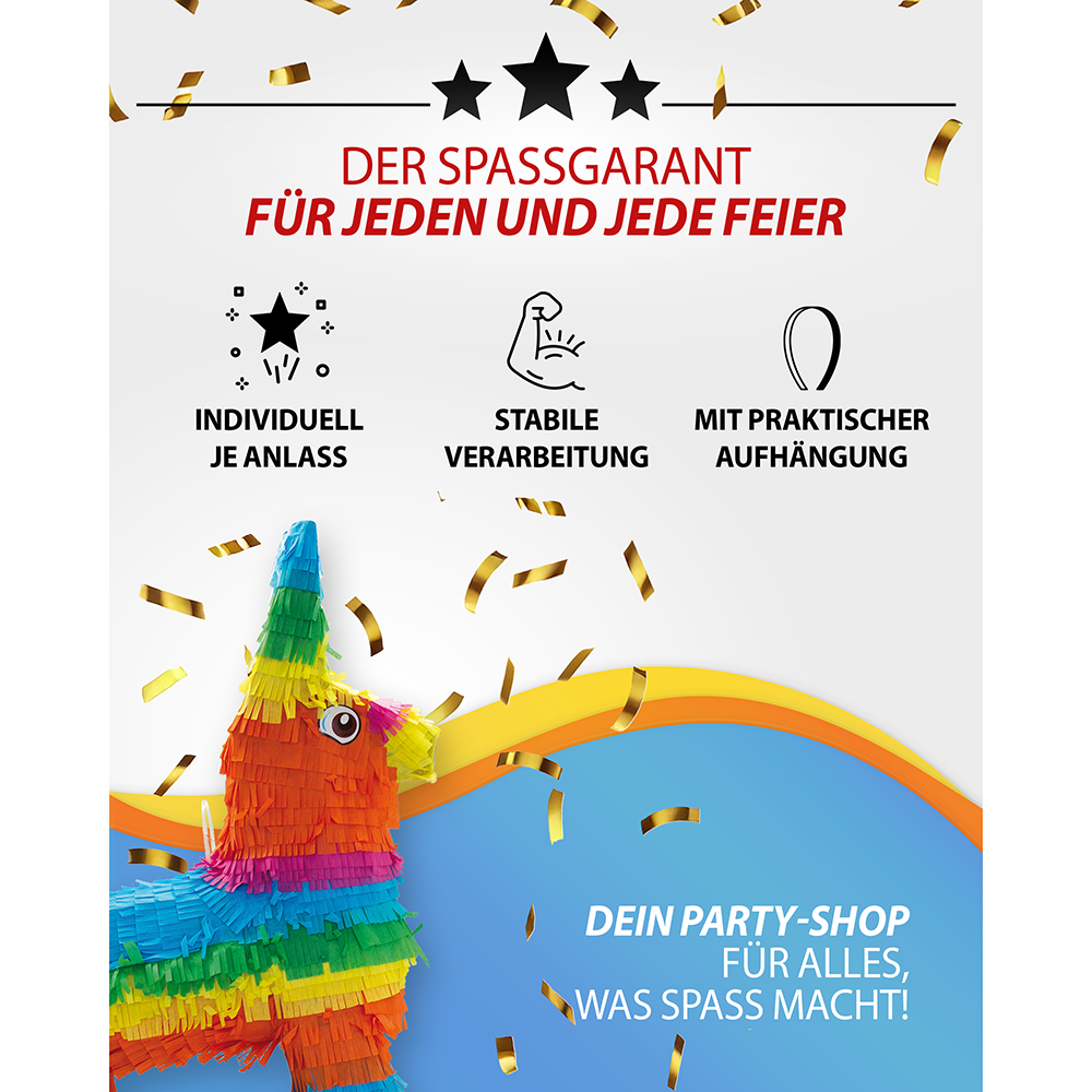 Piñata Donkey Traditional Mexican 7