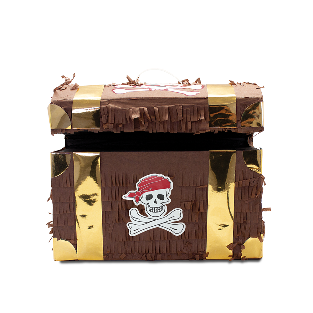 Piñata treasure chest for pirate parties 8