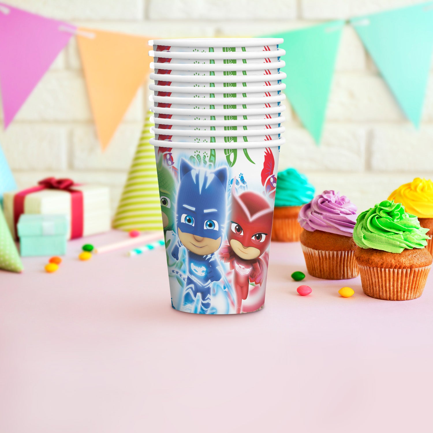 PJ MASKS Becher 250 ml 8er-Pack 2