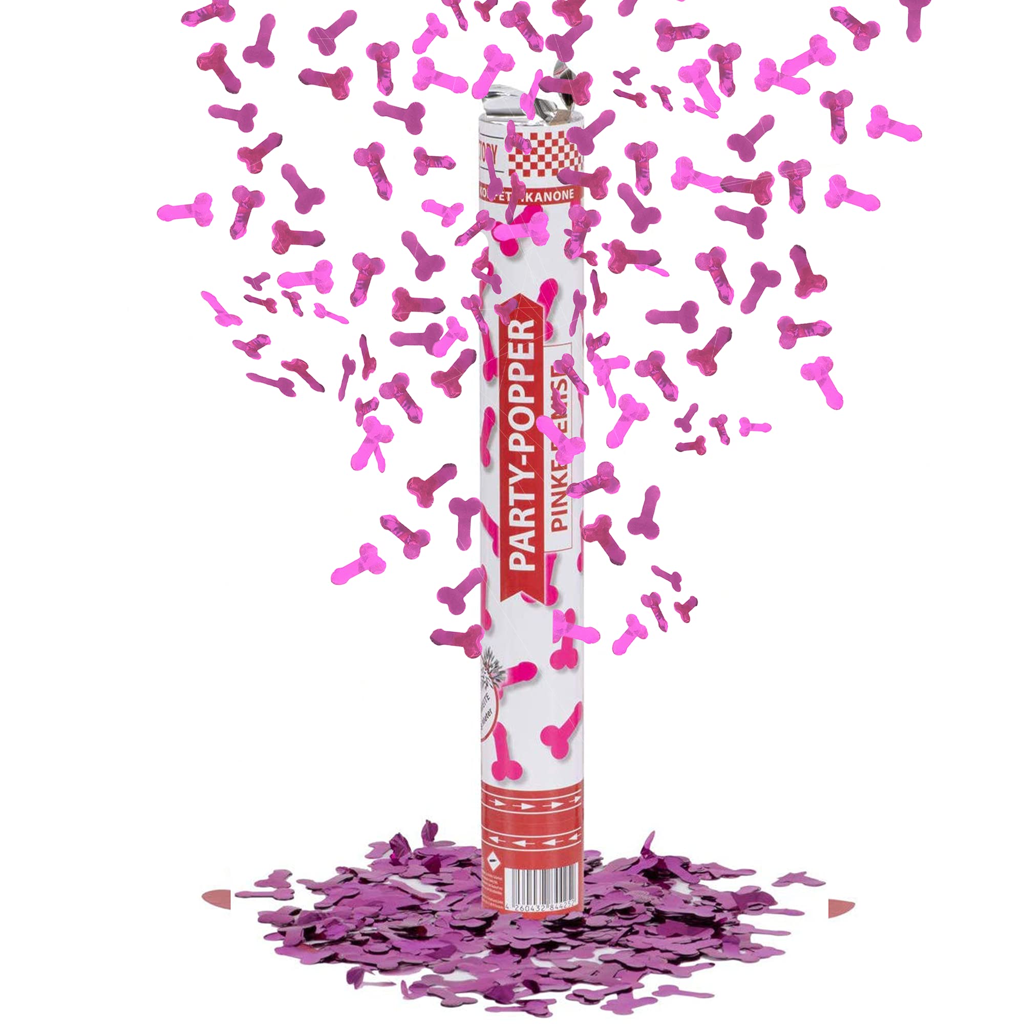 Party Popper 40cm Pink Penis 2