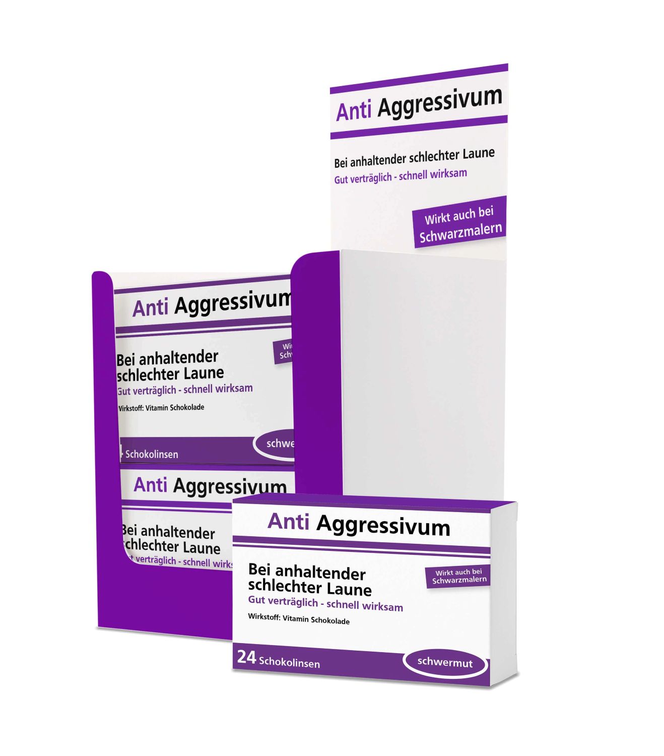 Scherztabletten Anti Aggressivum 22g - Mindestabnahme 24er Display 3