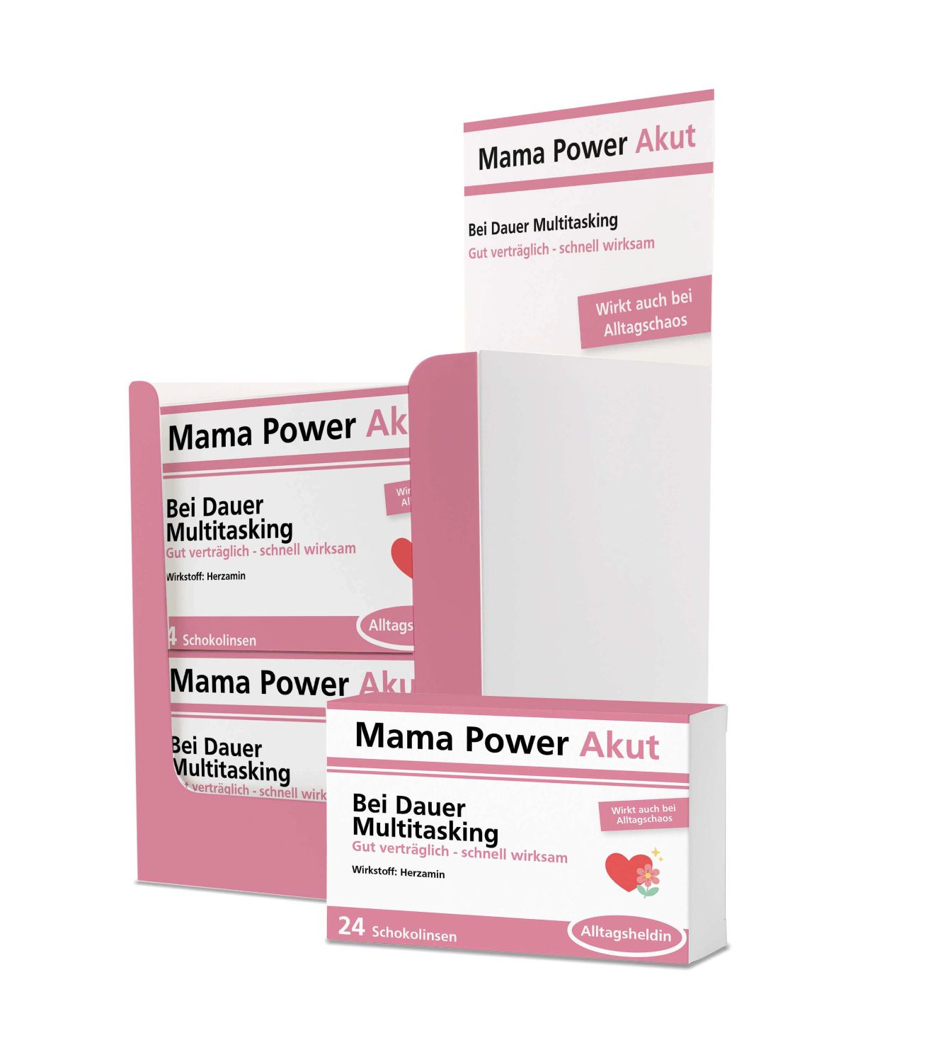Scherztabletten Mama Power Akut 22g - Mindestabnahme 24er Display 3