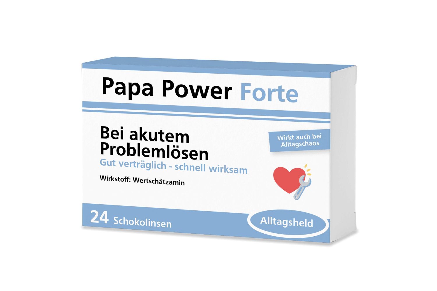 Scherztabletten Papa Power Forte 22g - Mindestabnahme 24er Display 4