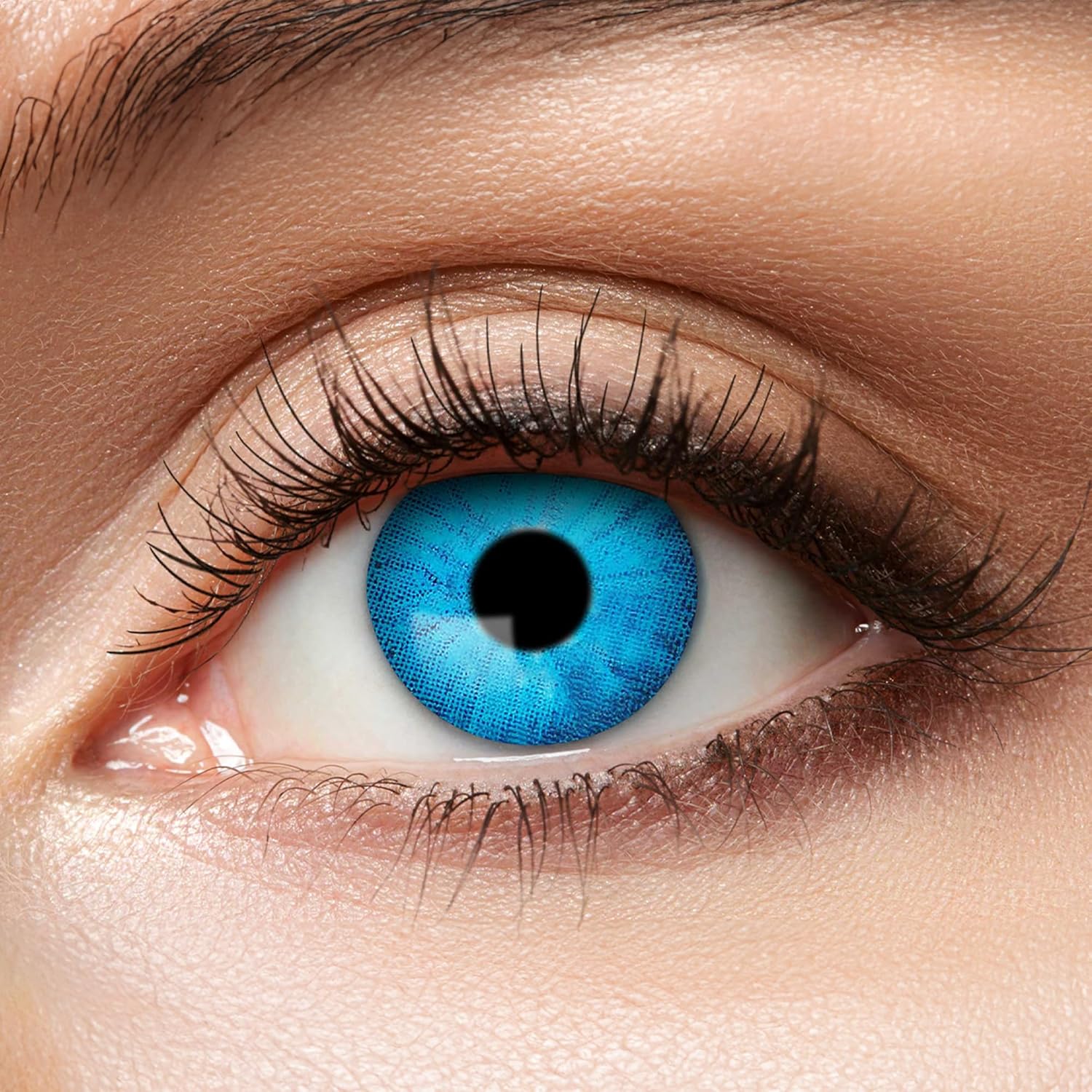 Zoelibat Eyecatcher Wochen-Kontaktlinsen Electro Blue 8