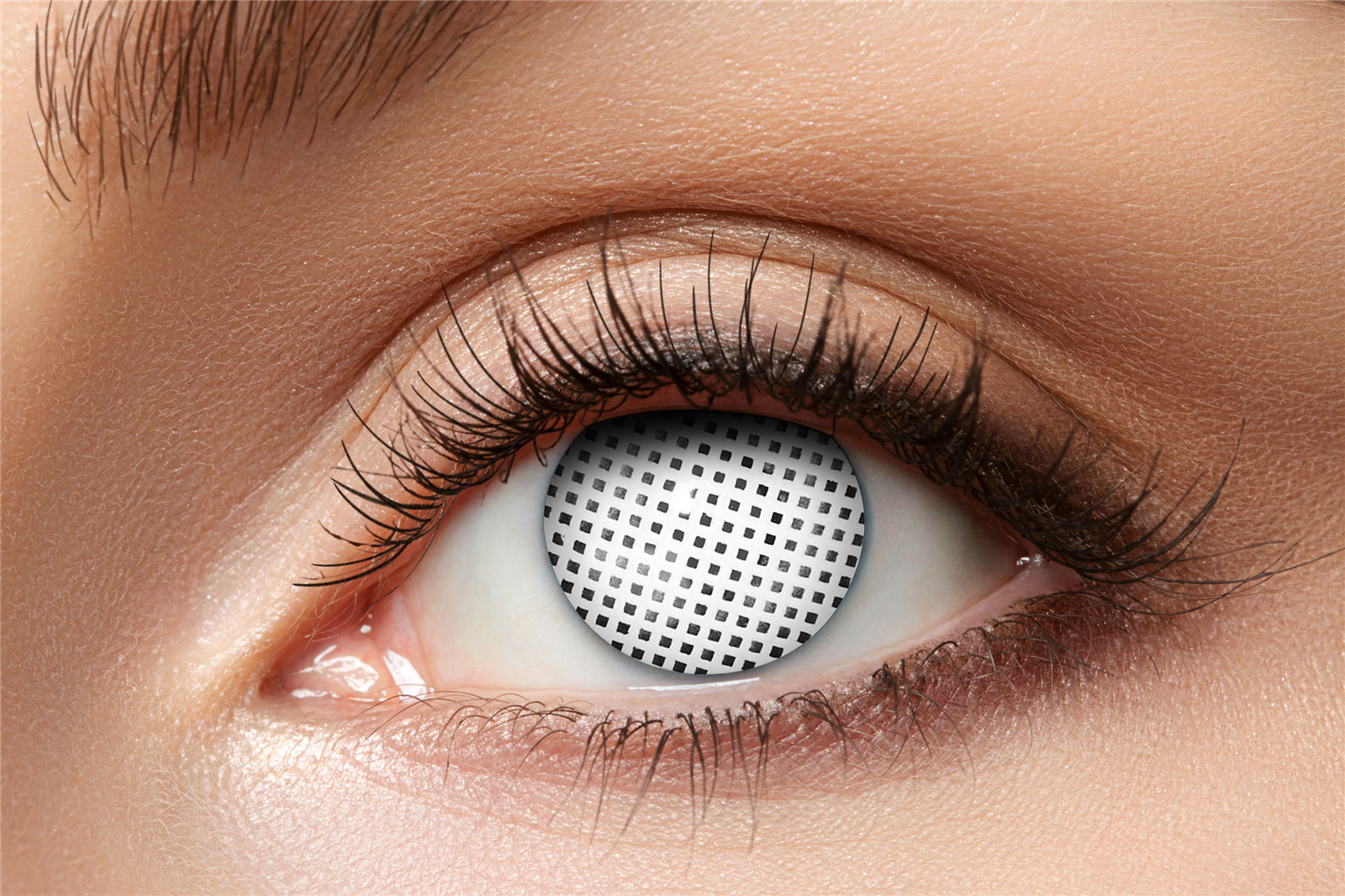 Zoelibat Eyecatcher Wochen-Kontaktlinsen White Screen 8
