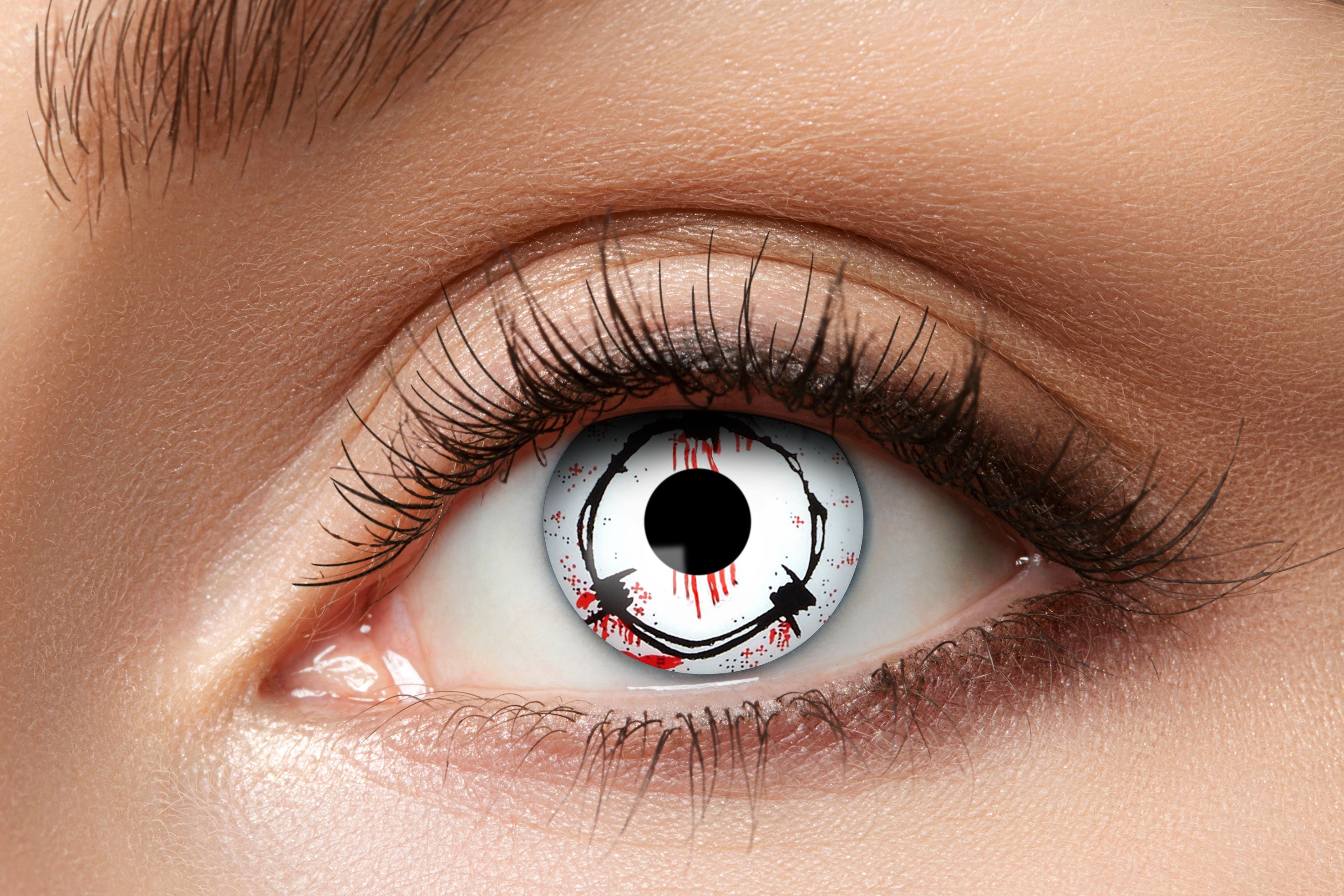 Zoelibat Eyecatcher Wochen-Kontaktlinsen Santa Fu 8