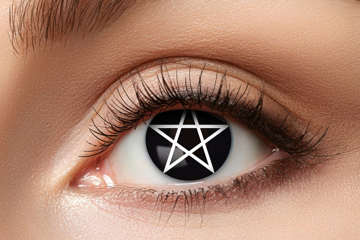 Zoelibat Eyecatcher Wochen-Kontaktlinsen Pentagram 2