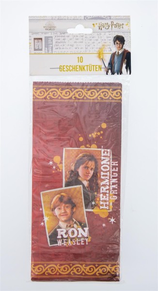 Harry Potter Party-Tüte Papier inkl. Sticker, 10 Stk.