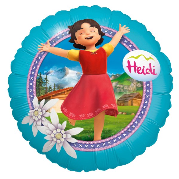 Heidi Folienballon - Rund ø45 cm "Happy"