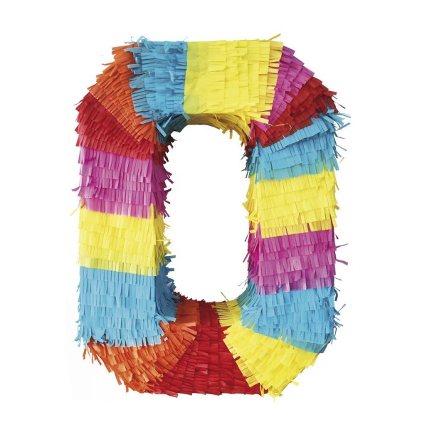Piñata Zahl 0