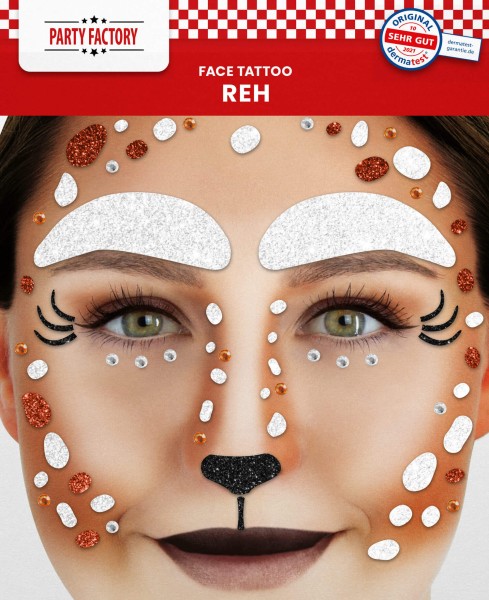 Reh - Glitter Face Tattoo