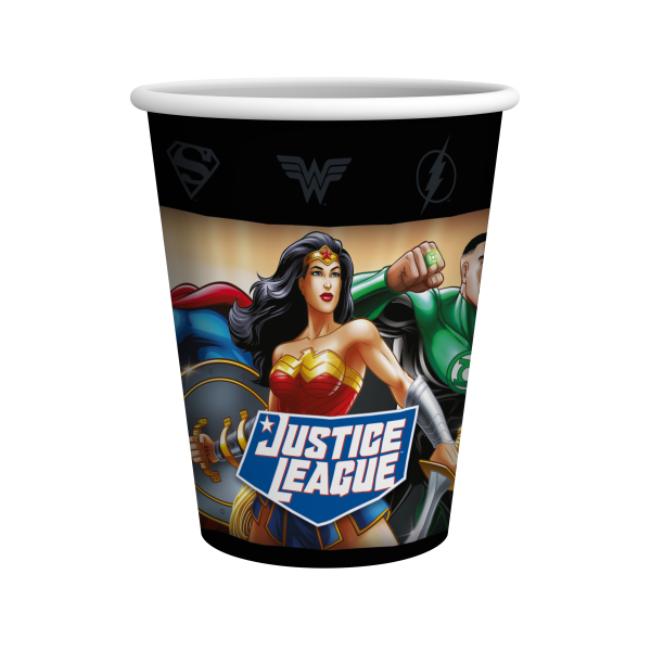 Becher "Justice League", 250ml, 10er-Pack