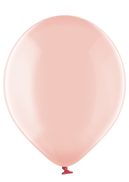 50er Set pastellrote Luftballons, ø25cm